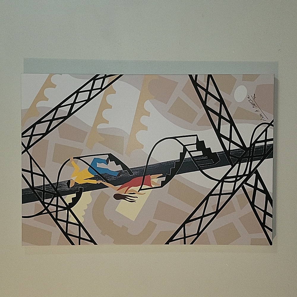 Pierre M. Matisse Signed, Hand Made Serigraph of L'escalier D'Amore.